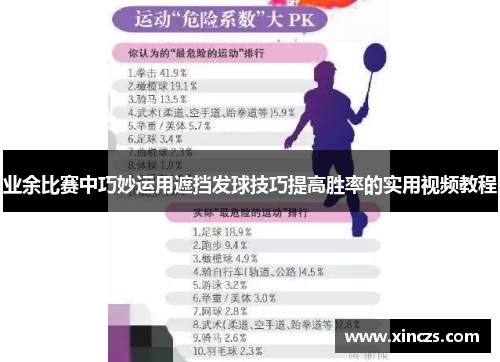 业余比赛中巧妙运用遮挡发球技巧提高胜率的实用视频教程